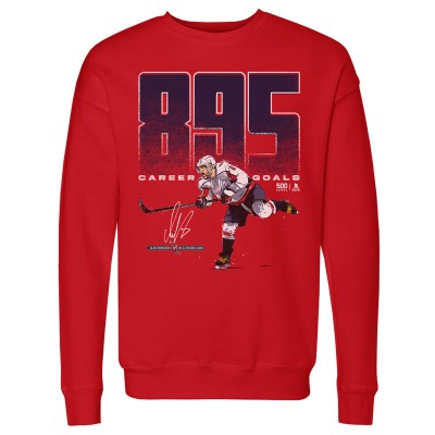Кофта Washington Capitals Alexander Ovechkin 500 Level Red NHL All-Time Leading Goal Scorer Bold