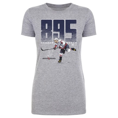 Футболка Женская Washington Capitals Alexander Ovechkin 500 Level Heather Gray NHL All-Time Leading Goal Scorer Bold