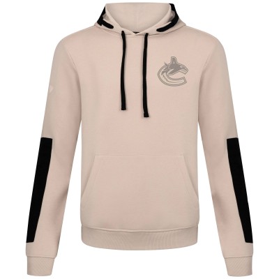 Vancouver Canucks Levelwear Khaki Bombay Response Pullover Hoodie
