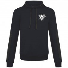 Pittsburgh Penguins Levelwear Black Bombay Response Pullover Hoodie