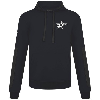 Dallas Stars Levelwear Black Bombay Response Pullover Hoodie