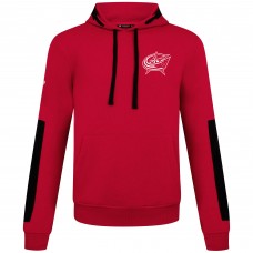 Columbus Blue Jackets Levelwear Red Bombay Response Pullover Hoodie