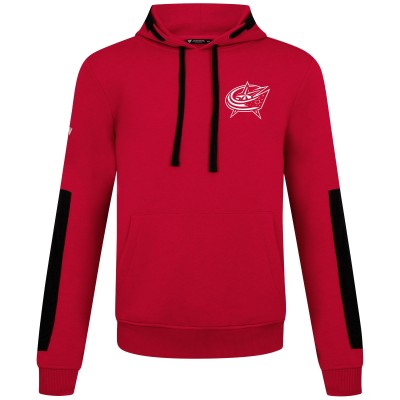 Columbus Blue Jackets Levelwear Red Bombay Response Pullover Hoodie