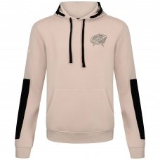 Columbus Blue Jackets Levelwear Khaki Bombay Response Pullover Hoodie