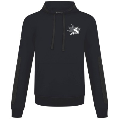 San Jose Sharks Levelwear Black Bombay Response Pullover Hoodie