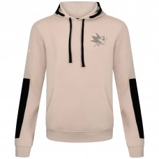 San Jose Sharks Levelwear Khaki Bombay Response Pullover Hoodie San Jose Sharks Levelwear Khaki Bombay Response Pullover Hoodie