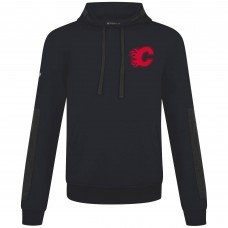 Calgary Flames Levelwear Black Bombay Response Pullover Hoodie