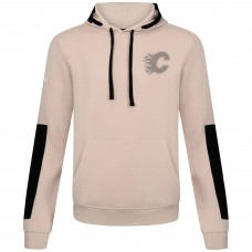 Calgary Flames Levelwear Khaki Bombay Response Pullover Hoodie