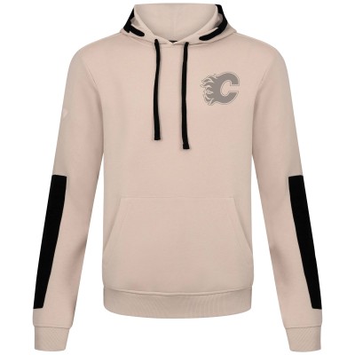 Calgary Flames Levelwear Khaki Bombay Response Pullover Hoodie