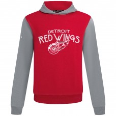 Detroit Red Wings Levelwear Red/Gray Ultimate Mission Pullover Hoodie
