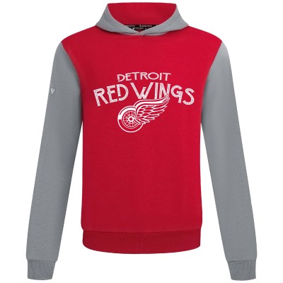 Detroit Red Wings Levelwear Red/Gray Ultimate Mission Pullover Hoodie