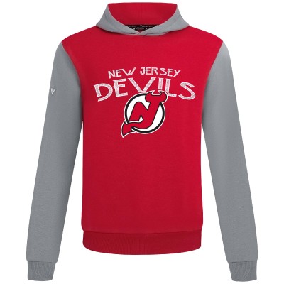 Толстовка New Jersey Devils Levelwear Red/Gray Ultimate Mission