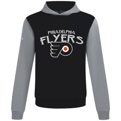 Толстовка Philadelphia Flyers Levelwear Black/Gray Ultimate Mission