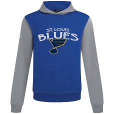 St. Louis Blues Levelwear Royal/Gray Ultimate Mission Pullover Hoodie