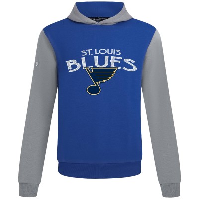 St. Louis Blues Levelwear Royal/Gray Ultimate Mission Pullover Hoodie