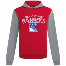 Толстовка New York Rangers Levelwear Red/Gray Ultimate Mission Толстовка New York Rangers Levelwear Red/Gray Ultimate Mission
