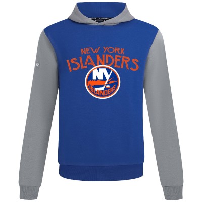 New York Islanders Levelwear Royal/Gray Ultimate Mission Pullover Hoodie