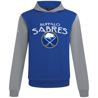 Buffalo Sabres Levelwear Royal/Gray Ultimate Mission Pullover Hoodie