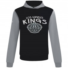 Los Angeles Kings Levelwear Black/Gray Ultimate Mission Pullover Hoodie