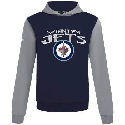 Толстовка Winnipeg Jets Levelwear Navy/Gray Ultimate Mission