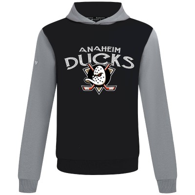 Толстовка Anaheim Ducks Levelwear Black/Gray Ultimate Mission