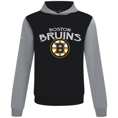 Толстовка Boston Bruins Levelwear Black/Gray Ultimate Mission