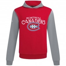 Montreal Canadiens Levelwear Red/Gray Ultimate Mission Pullover Hoodie