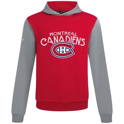 Montreal Canadiens Levelwear Red/Gray Ultimate Mission Pullover Hoodie