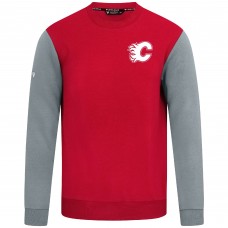 Calgary Flames Levelwear Red/Gray Ultimate Response Sweatshirt