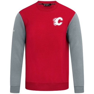 Calgary Flames Levelwear Red/Gray Ultimate Response Sweatshirt