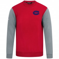 Montreal Canadiens Levelwear Red/Gray Ultimate Response Sweatshirt Montreal Canadiens Levelwear Red/Gray Ultimate Response Sweatshirt