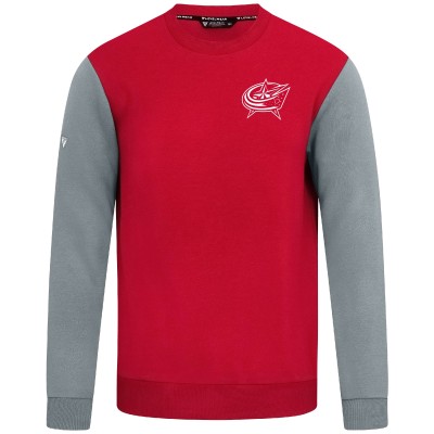Columbus Blue Jackets Levelwear Red/Gray Ultimate Response Sweatshirt