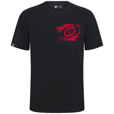 Футболка Carolina Hurricanes Levelwear Black Focal Blasted