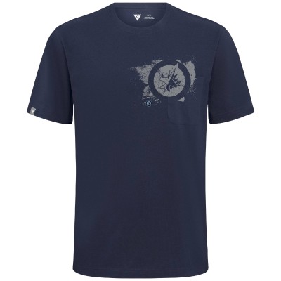 Футболка Winnipeg Jets Levelwear Navy Focal Blasted