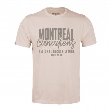 Montreal Canadiens Levelwear Khaki Richmond Response T-Shirt Montreal Canadiens Levelwear Khaki Richmond Response T-Shirt