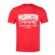 Футболка Washington Capitals Levelwear Red Richmond Response