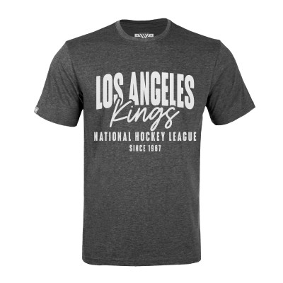 Los Angeles Kings Levelwear Gray Richmond Response T-Shirt