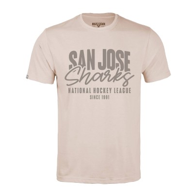 San Jose Sharks Levelwear Khaki Richmond Response T-Shirt