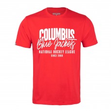 Columbus Blue Jackets Levelwear Red Richmond Response T-Shirt