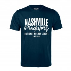 Nashville Predators Levelwear Navy Richmond Response T-Shirt