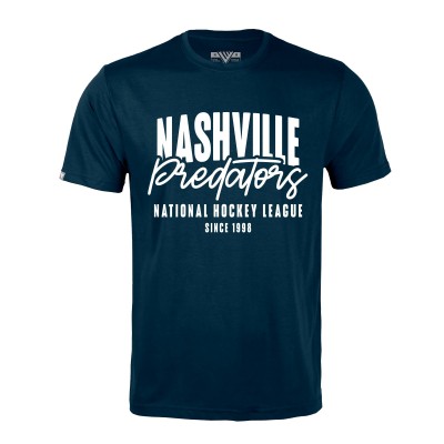 Nashville Predators Levelwear Navy Richmond Response T-Shirt