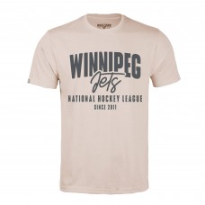 Футболка Winnipeg Jets Levelwear Khaki Richmond Response
