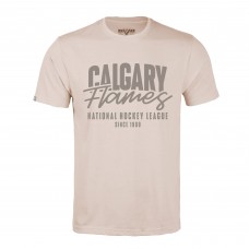 Calgary Flames Levelwear Khaki Richmond Response T-Shirt