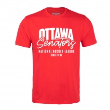 Ottawa Senators Levelwear Red Richmond Response T-Shirt Ottawa Senators Levelwear Red Richmond Response T-Shirt