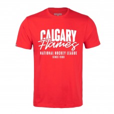Calgary Flames Levelwear Red Richmond Response T-Shirt
