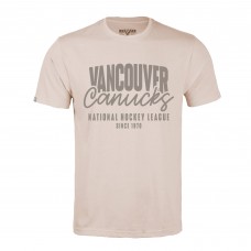 Vancouver Canucks Levelwear Khaki Richmond Response T-Shirt