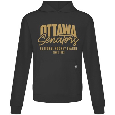 Ottawa Senators Levelwear Black Relay Response Pullover Hoodie