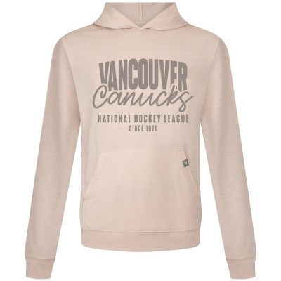Vancouver Canucks Levelwear Khaki Relay Response Pullover Hoodie