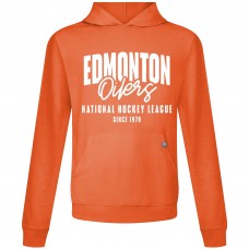 Edmonton Oilers Levelwear Orange Relay Response Pullover Hoodie