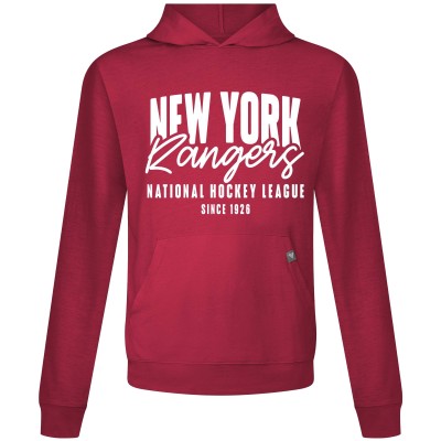 Толстовка New York Rangers Levelwear Red Relay Response